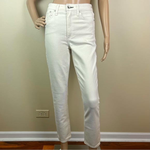 NEW RAG & BONE HIGH-WAISTED STRAIGHT LEG JEANS - Picture 2 of 10